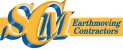 SCM Earthmoving Contractors Logo